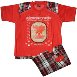 Red Kidswear for Boy.(7 year - 9 years)