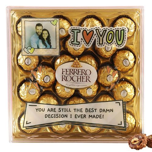 Ferrero Rocher Magic with Personalized Pic