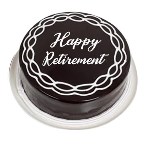 Retirement Chocolate Cake