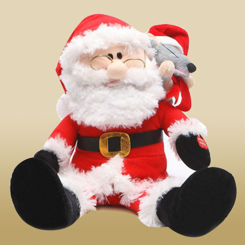 Cheery Santa Clause Soft Toy