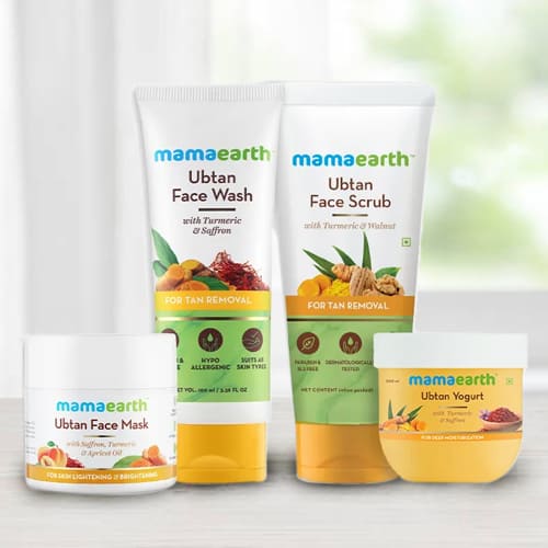 Skin Care Mama Earth De Tan Yogurt Kit Gift Hamper