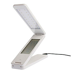 Awesome LED Folding Lamp with Alarm Clock and Calendar