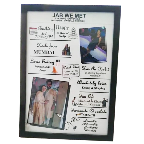 Marvelous All About Me Frame