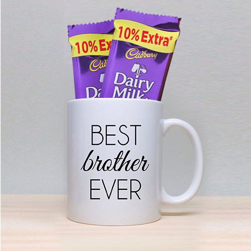 Coffee Mug with Twin Cadbury