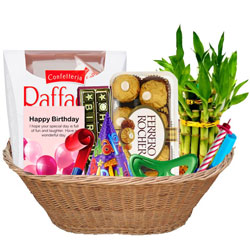 Delectable Birthday Fiesta Gift Basket