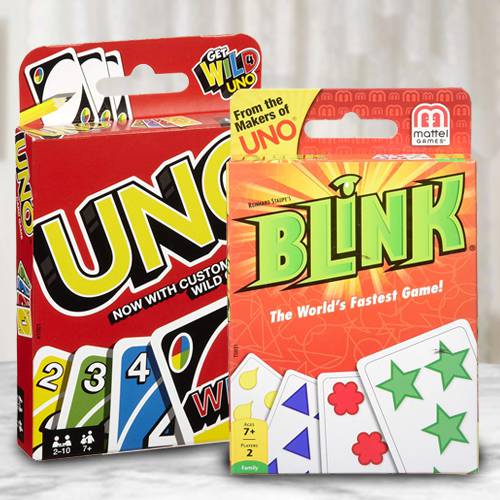 Marvelous Mattel Uno N Reinhards Staupes Blink Card Game